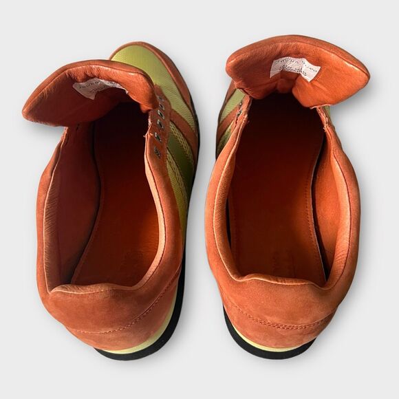 Jhung Yuro Hiker Low Sneaker Luxury Leather Shoes CASHEW BROWN US 10.5/EUR 44-45 main image 6